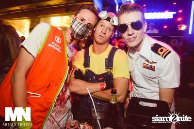 Monochrome Halloween Party — photo 52