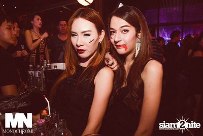 Monochrome Halloween Party — photo 208