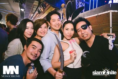Monochrome Halloween Party — photo 180