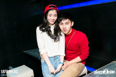 Red and White Christmas Party — photo 201