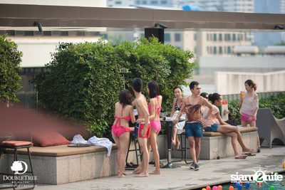 Sabrina Terence Pool Party — photo 22
