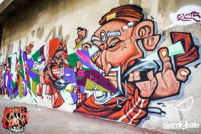 Meeting Of Styles (MOS) กราฟฟิตี้เฟสติวัล ที่เชียงใหม่ 2558 — photo 235