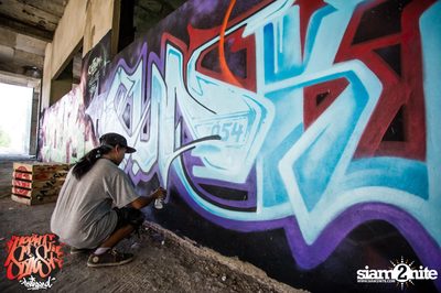 Meeting Of Styles (MOS) กราฟฟิตี้เฟสติวัล ที่เชียงใหม่ 2558 — photo 246