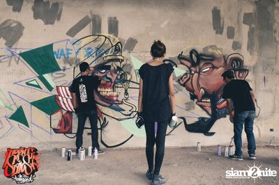 Meeting Of Styles (MOS) กราฟฟิตี้เฟสติวัล ที่เชียงใหม่ 2558 — photo 61