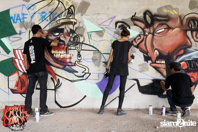Meeting Of Styles (MOS) กราฟฟิตี้เฟสติวัล ที่เชียงใหม่ 2558 — photo 62