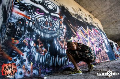 Meeting Of Styles (MOS) กราฟฟิตี้เฟสติวัล ที่เชียงใหม่ 2558 — photo 255
