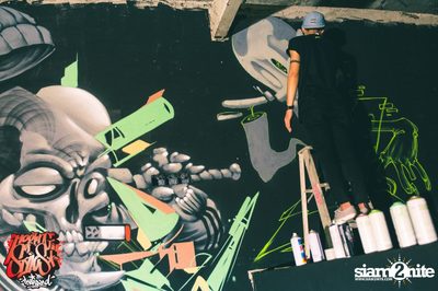 Meeting Of Styles (MOS) กราฟฟิตี้เฟสติวัล ที่เชียงใหม่ 2558 — photo 349