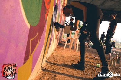 Meeting Of Styles (MOS) กราฟฟิตี้เฟสติวัล ที่เชียงใหม่ 2558 — photo 171