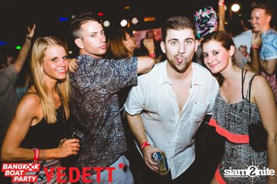 Vedett pres. Bangkok Boat Party on Chao Praya River — photo 29