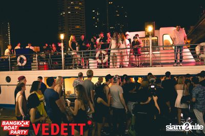 Vedett pres. Bangkok Boat Party on Chao Praya River — photo 125