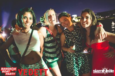 Vedett pres. Bangkok Boat Party on Chao Praya River — photo 150