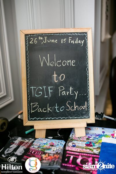 G-Spot Entertainment เสนอปาร์ตี้ TGIF กับธีม Back to School — photo 4