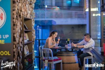 Friday Night with Bellini Wine at BottomsUp, Thonglor — photo 47