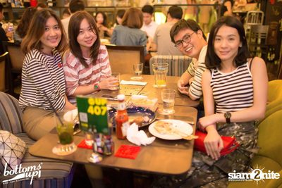 Friday Night with Bellini Wine at BottomsUp, Thonglor — photo 83