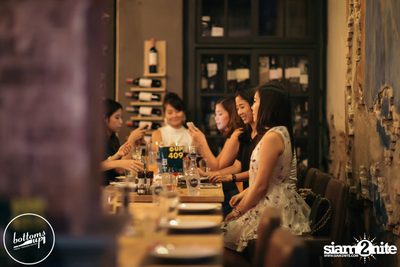 Friday Night at Wine, Beer & Bistro Bar BottomsUp Thonglor — photo 58