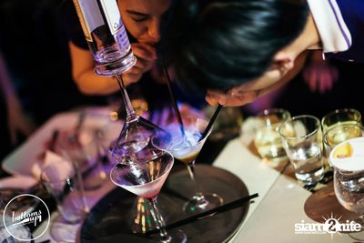 Friday Night at Wine, Beer & Bistro Bar BottomsUp Thonglor — photo 71