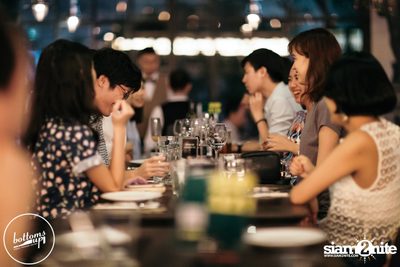 Friday Night at Wine, Beer & Bistro Bar BottomsUp Thonglor — photo 92