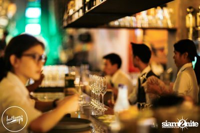 Friday Night at Wine, Beer & Bistro Bar BottomsUp Thonglor — photo 96