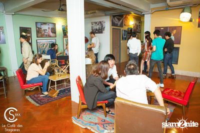 Grand Opening at Le Café des Stagiaires - Bangkok — photo 133