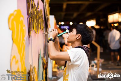 Singha S-treet with Yellow Fang, Sqweez Animal & Greasy Cafe — photo 413