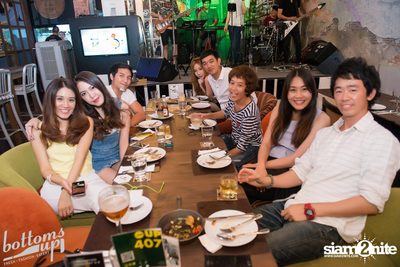 ปาร์ตี้คืนวันเสาร์ ที่ร้าน บ็อทท่อมส์ อัพ, ทองหล่อ — photo 95