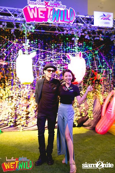 Press Conference Lazerface X Santorini WET&WILD at EmQuartier — photo 38