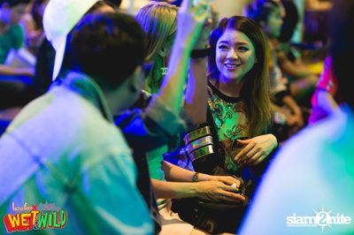 Press Conference Lazerface X Santorini WET&WILD at EmQuartier — photo 53