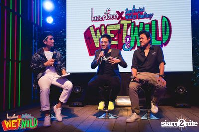 Press Conference Lazerface X Santorini WET&WILD at EmQuartier — photo 86