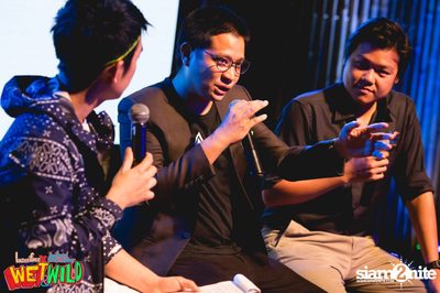 Press Conference Lazerface X Santorini WET&WILD at EmQuartier — photo 87