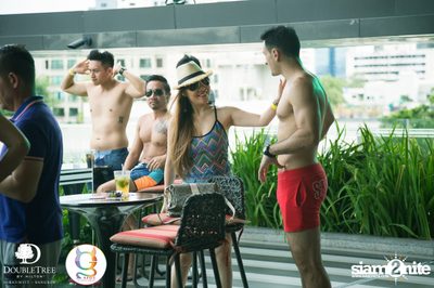 G-Spot นำเสนอ Splash Out Pool Party ที่โรงแรม ดับเบิลทรี บาย ฮิลตัน — photo 21