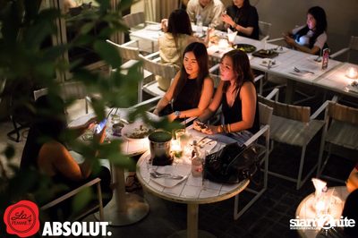 ABSOLUT & La Femme present Girl's Night Out at Badmotel — photo 56
