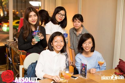 ABSOLUT & La Femme present Girl's Night Out at Badmotel — photo 79