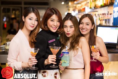 ABSOLUT & La Femme present Girl's Night Out at Badmotel — photo 85