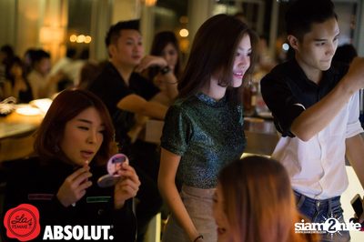 ABSOLUT & La Femme present Girl's Night Out at Badmotel — photo 97