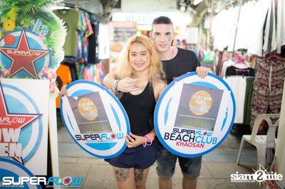 Pre Full Moon Party at Superflow City Beach Club Khaosan — photo 51