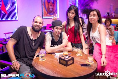Pre Full Moon Party at Superflow City Beach Club Khaosan — photo 74