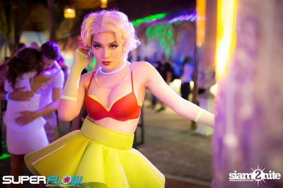 Pre Full Moon Party at Superflow City Beach Club Khaosan — photo 91
