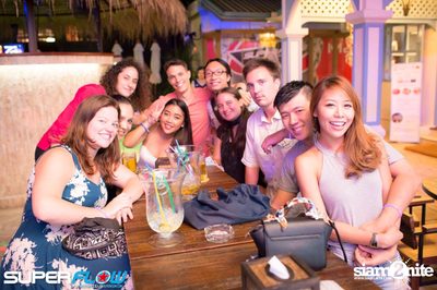 Pre Full Moon Party at Superflow City Beach Club Khaosan — photo 117