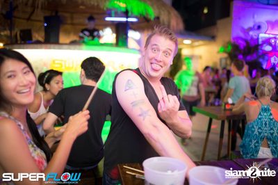 Pre Full Moon Party at Superflow City Beach Club Khaosan — photo 123