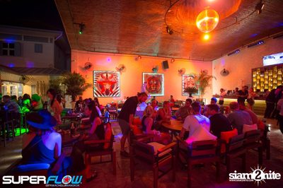 Pre Full Moon Party at Superflow City Beach Club Khaosan — photo 125