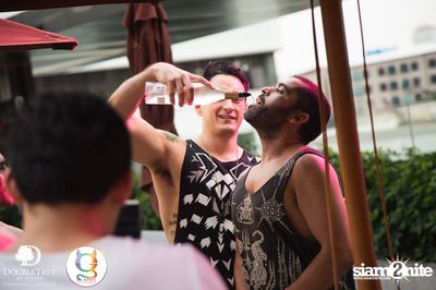 G-Spot นำเสนอ Splash Out Pool Party ที่โรงแรม ดับเบิลทรี บาย ฮิลตัน — photo 59