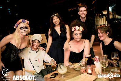 The Halloween Party at Le Café des Stagiaires - Bangkok — photo 64