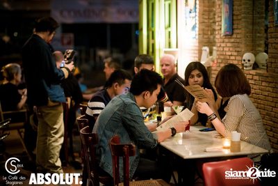 The Halloween Party at Le Café des Stagiaires - Bangkok — photo 71