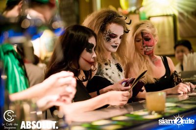 The Halloween Party at Le Café des Stagiaires - Bangkok — photo 74