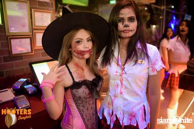 Day Of The Dead Thriller at Hooters Bangkok — photo 60