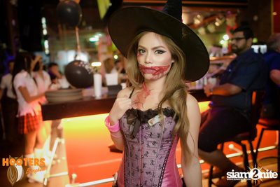 Day Of The Dead Thriller at Hooters Bangkok — photo 61