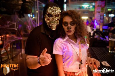 Day Of The Dead Thriller at Hooters Bangkok — photo 65