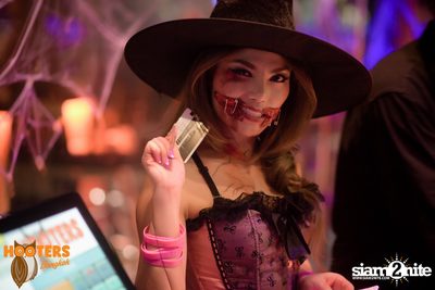 Day Of The Dead Thriller at Hooters Bangkok — photo 73