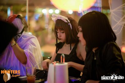 Day Of The Dead Thriller at Hooters Bangkok — photo 133