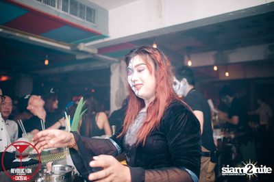 Dizneey Trash Halloween Party at Revolucion Cocktail Bangkok — photo 2